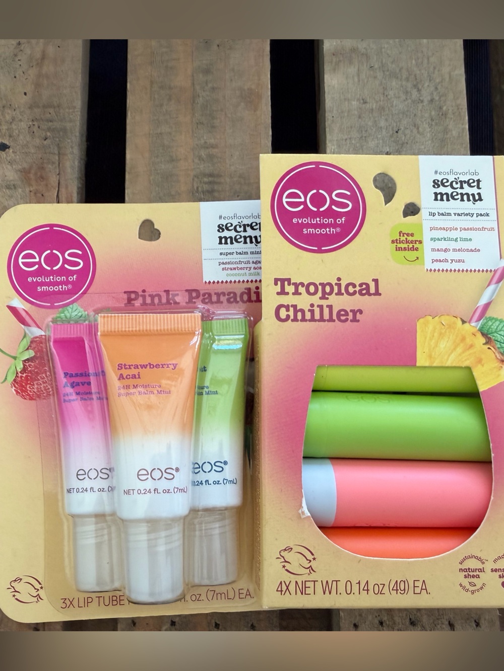 eos  Lip Care - 7 tubes